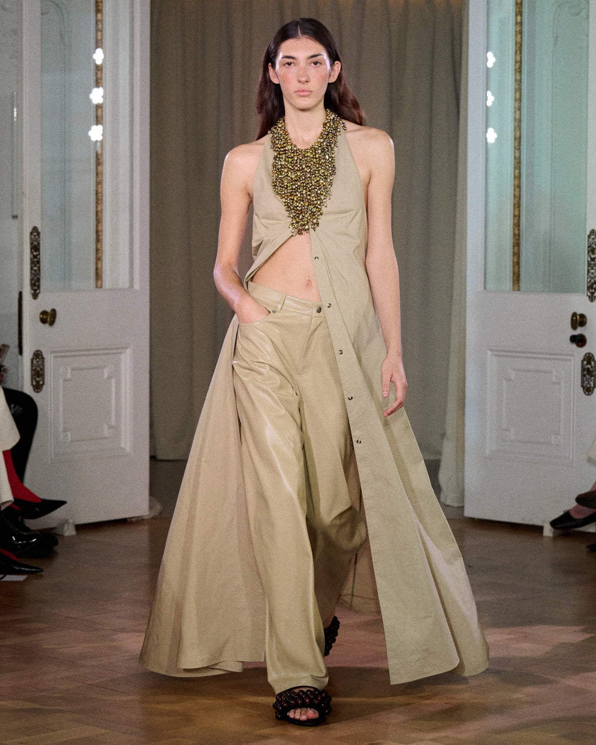 Noura Okobor ™ pants - Way Yellow | Nanushka