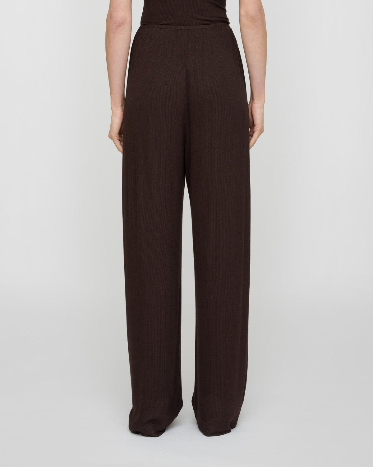 Zoela Pants - Dark Brown | Nanushka