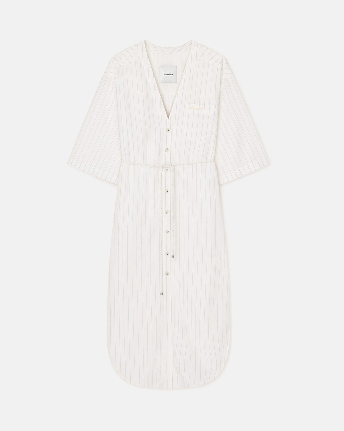 Amneris Shirt dress - White | Nanushka