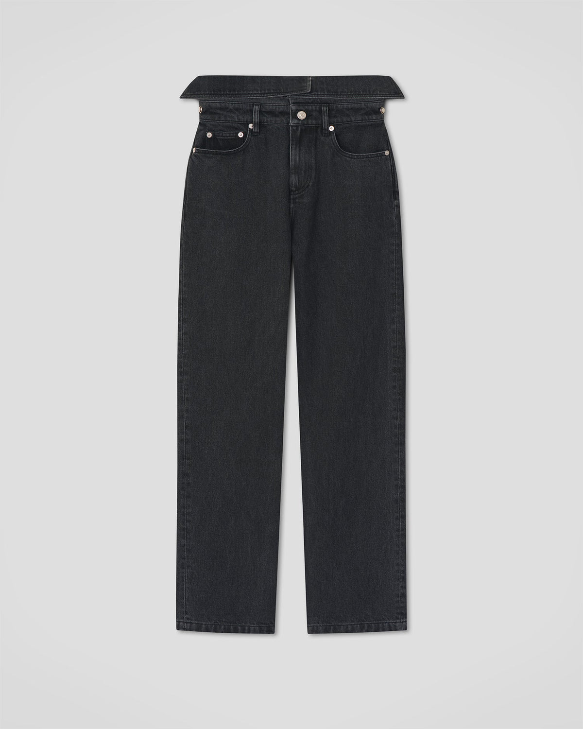 Akiva Jeans - Washed Black | Nanushka