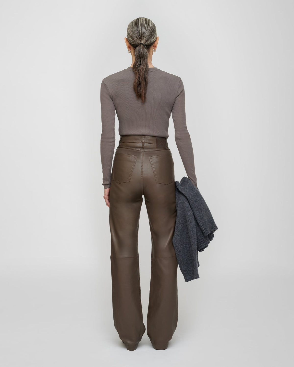 Tamsin Long sleeve top - Grey | Nanushka