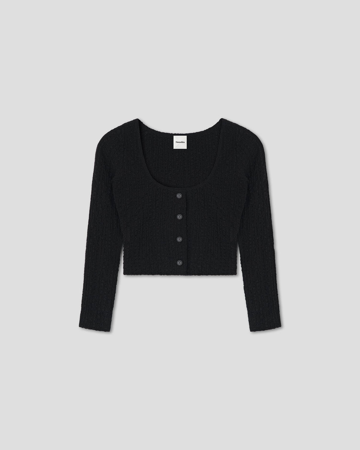 Jylan Cropped top - Black | Nanushka