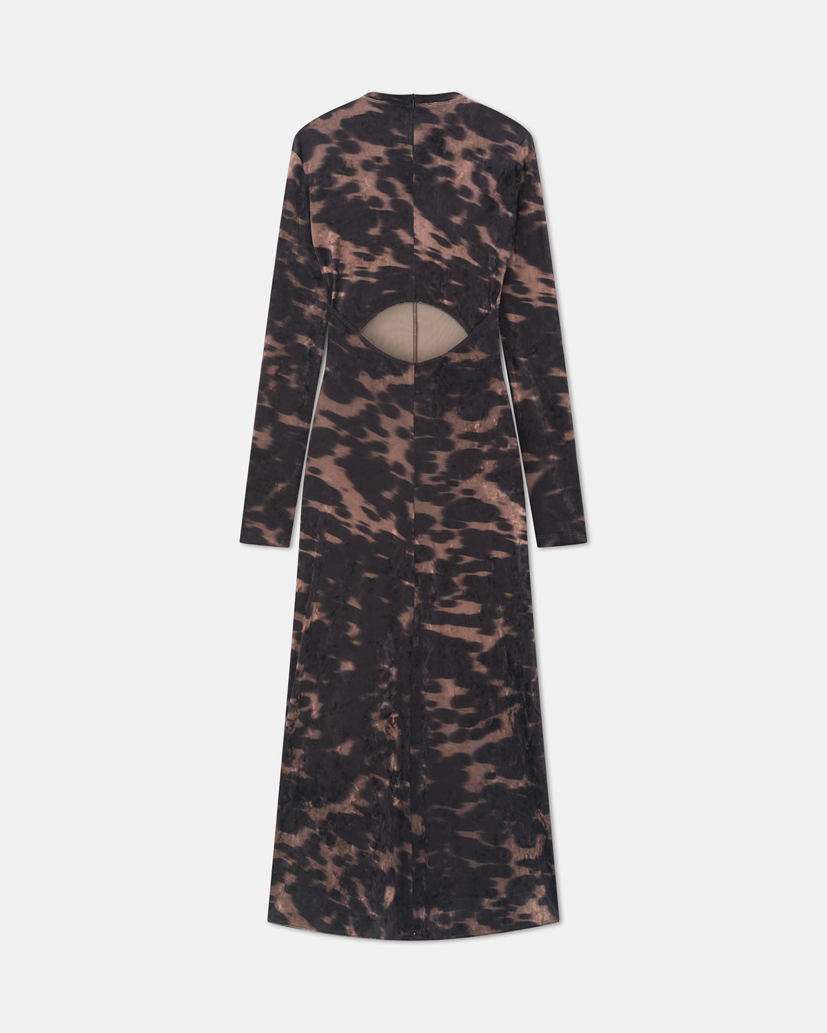 Jynx Dress - Midnight Mocha Brown | Nanushka