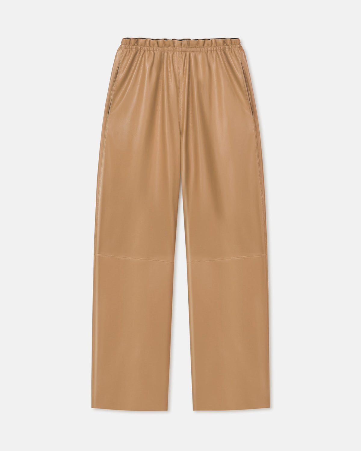 Geb Okobor™ Alt-Leather Pants - Oak | Nanushka