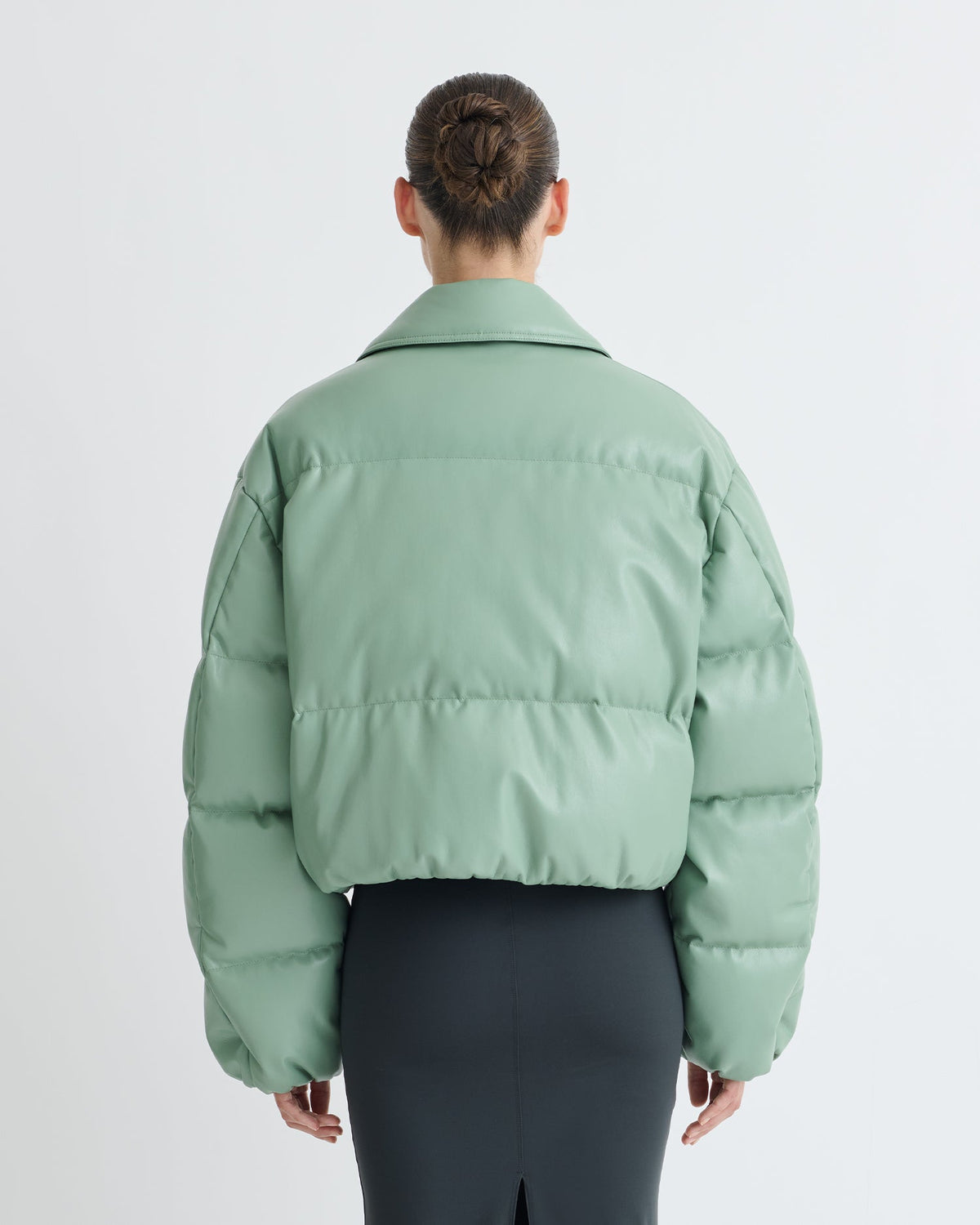 Juel Okobor Jacket - Sage | Nanushka