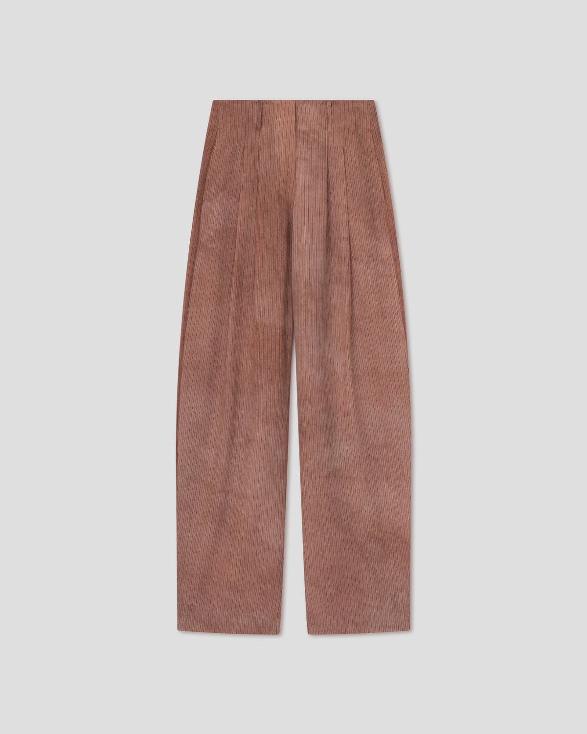 Hettie Barrel leg pants - Terracotta | Nanushka