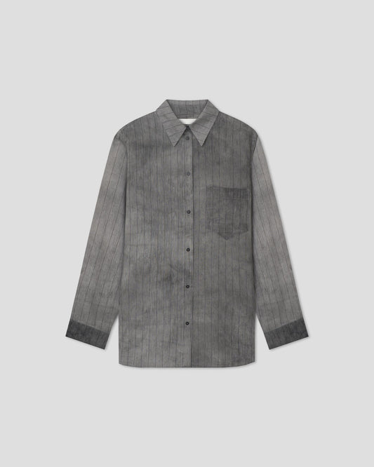 Chaska Oversized shirt - Grey | Nanushka
