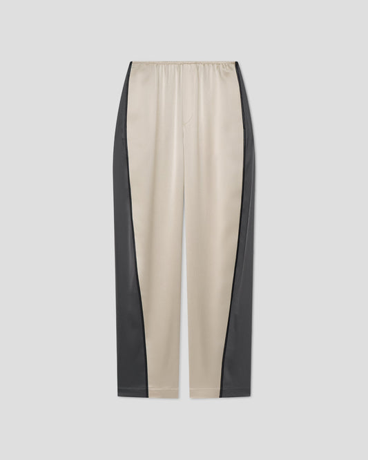 Zoela Pants - Eucalyptus/Midnight Green | Nanushka