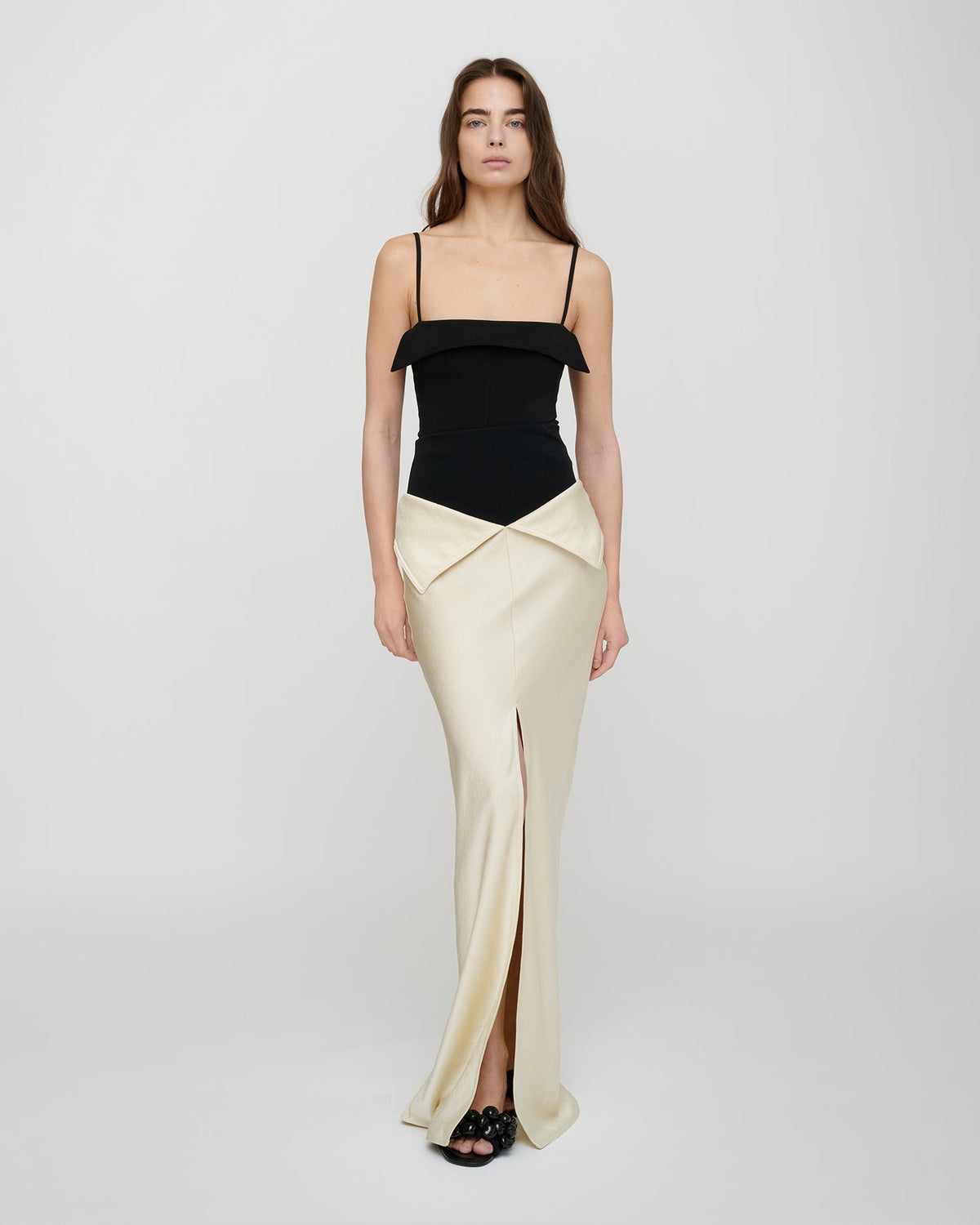 Mentari Maxi skirt - Ecru | Nanushka