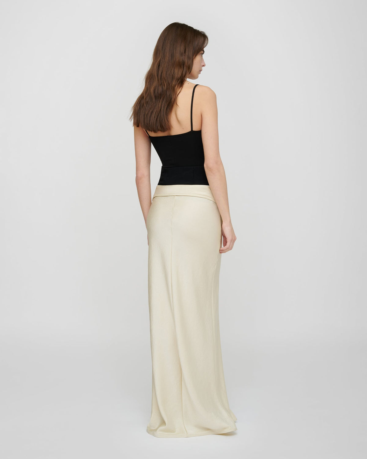 Mentari Maxi skirt - Ecru | Nanushka