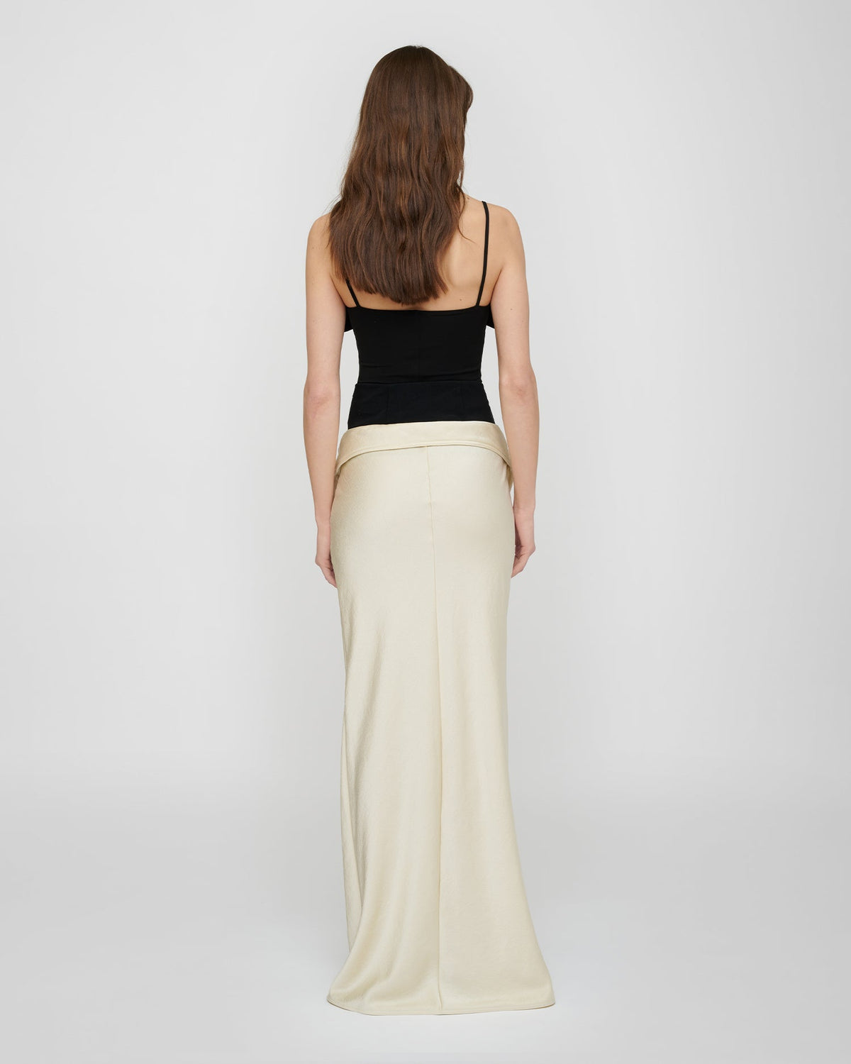 Mentari Maxi skirt - Ecru | Nanushka