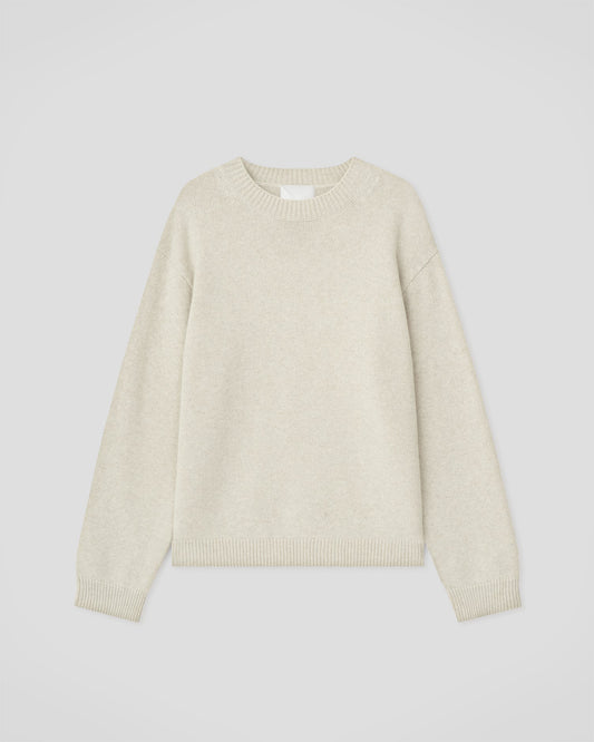 Renea Wool blend sweater - Creme | Nanushka