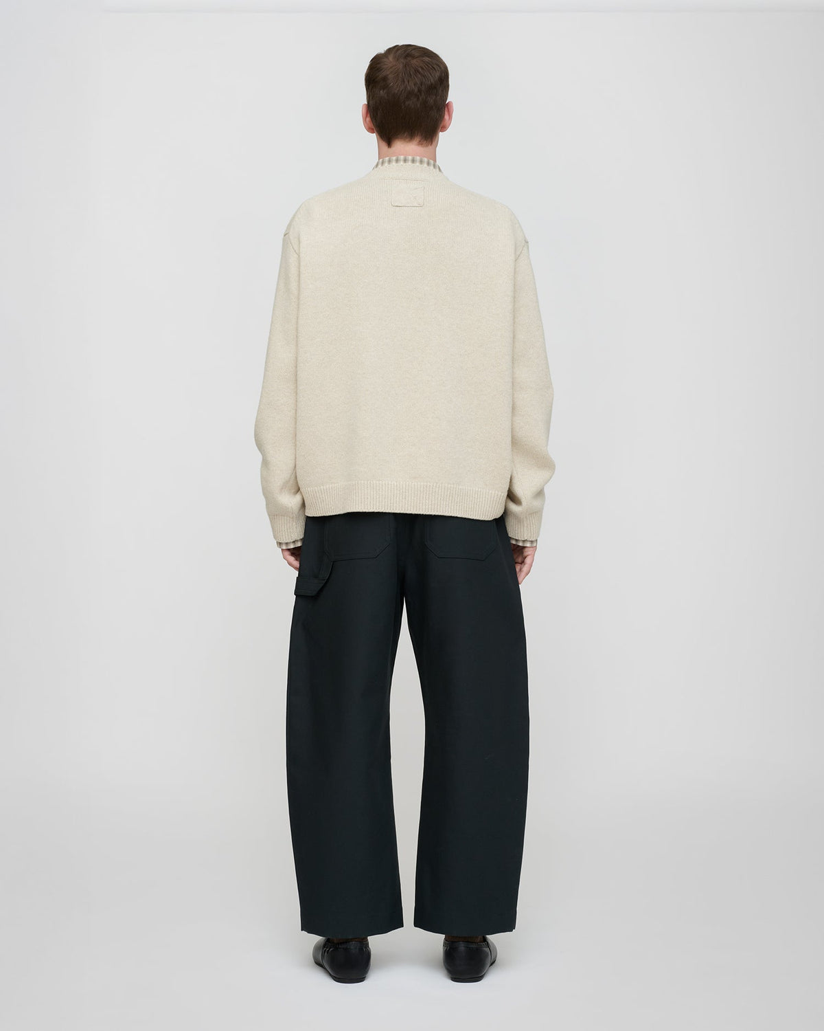 Renea Wool blend sweater - Creme | Nanushka