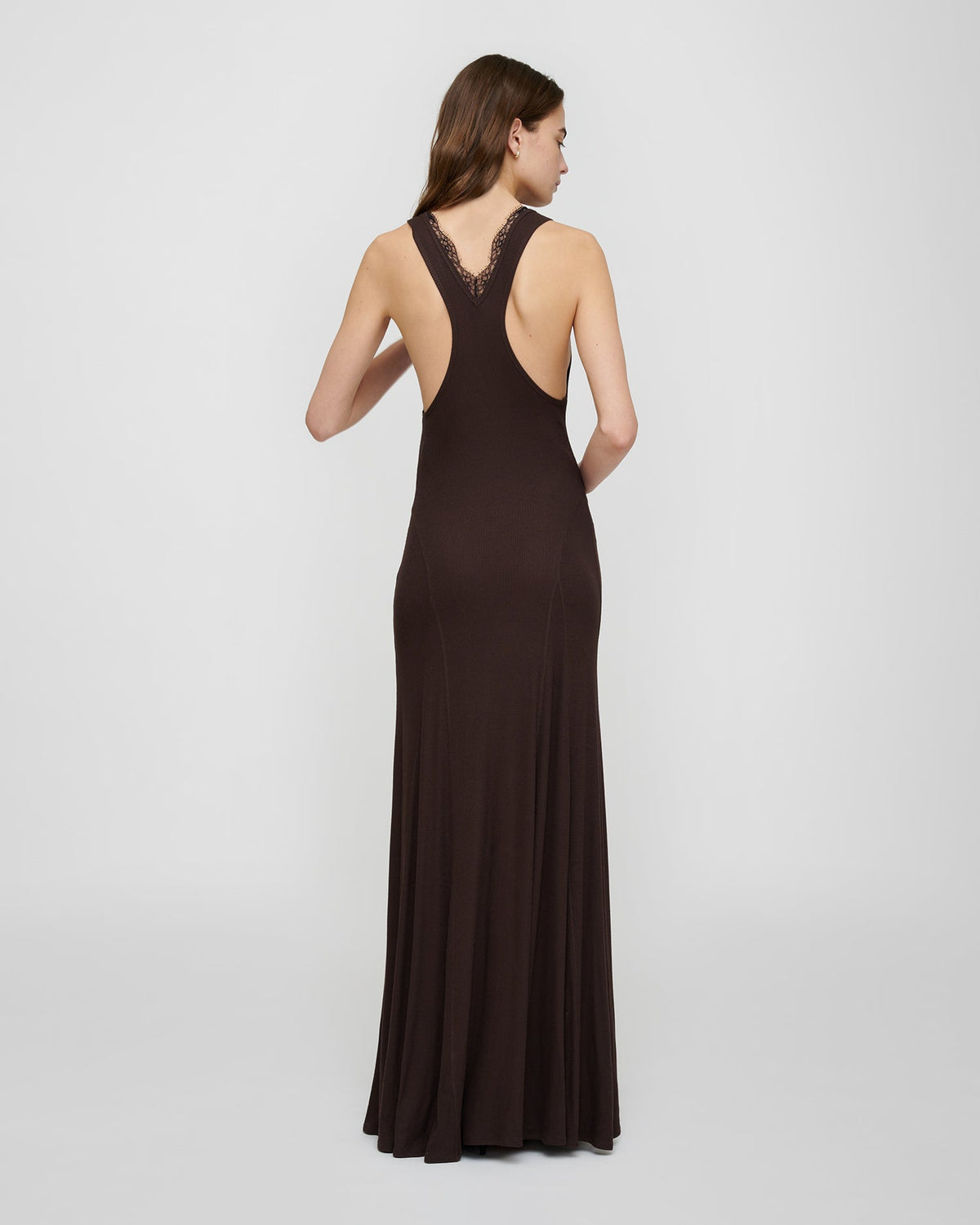 Ignia Maxi dress - Dark Brown | Nanushka