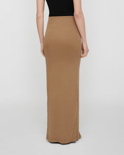 Mahika Maxi skirt - Light Mocha | Nanushka