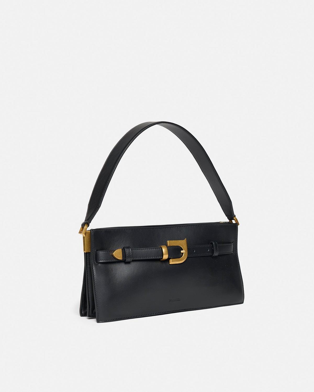 Harmonica Mini Leather bag - Black | Nanushka