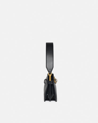 Harmonica Mini Leather bag - Black | Nanushka