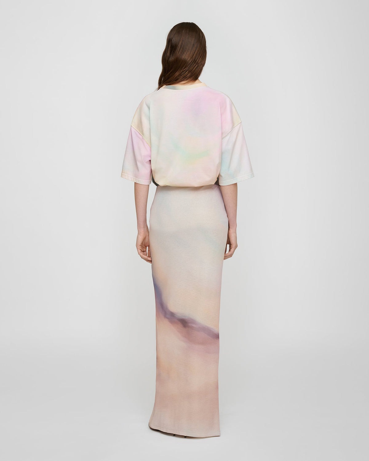 Mahika Maxi skirt - Sunrise Haze | Nanushka
