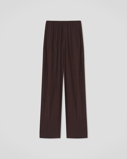 Zoela Pants - Dark Brown | Nanushka