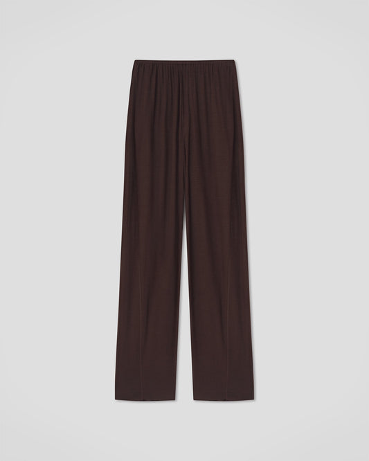 Zoela Pants - Dark Brown | Nanushka