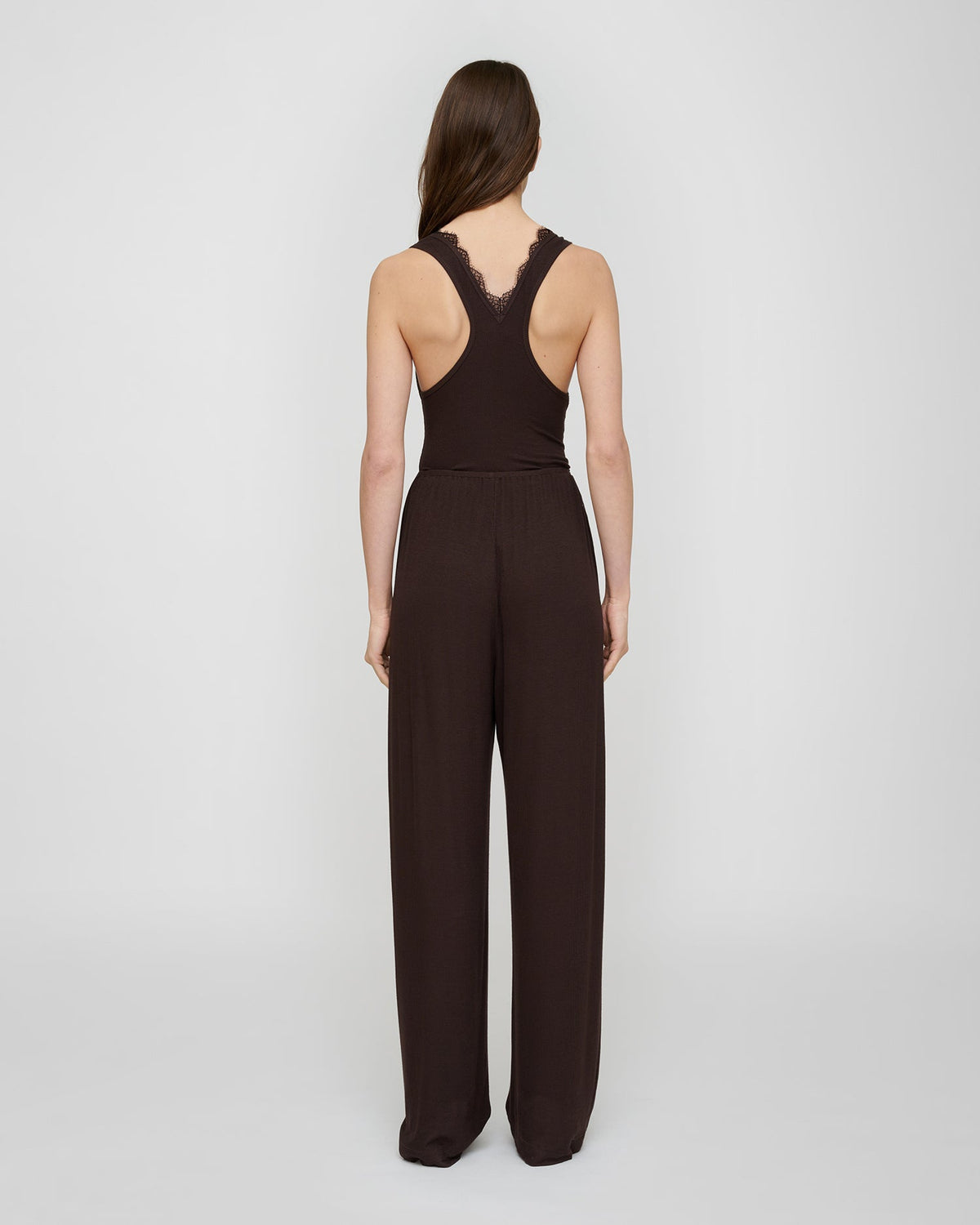 Zoela Pants - Dark Brown | Nanushka