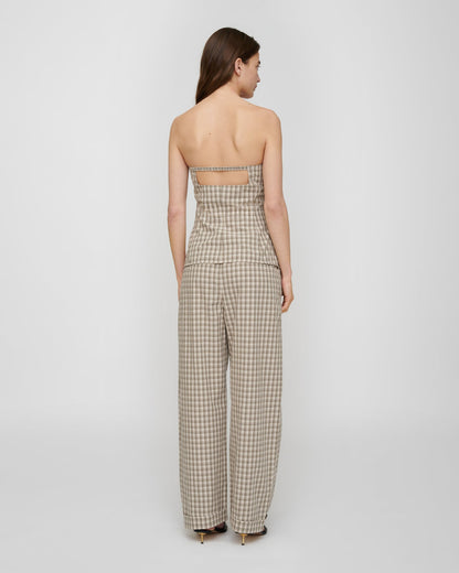 Brites Shirt - Creme/Grey | Nanushka