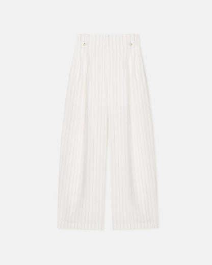 Jenci Wide leg pants - White | Nanushka