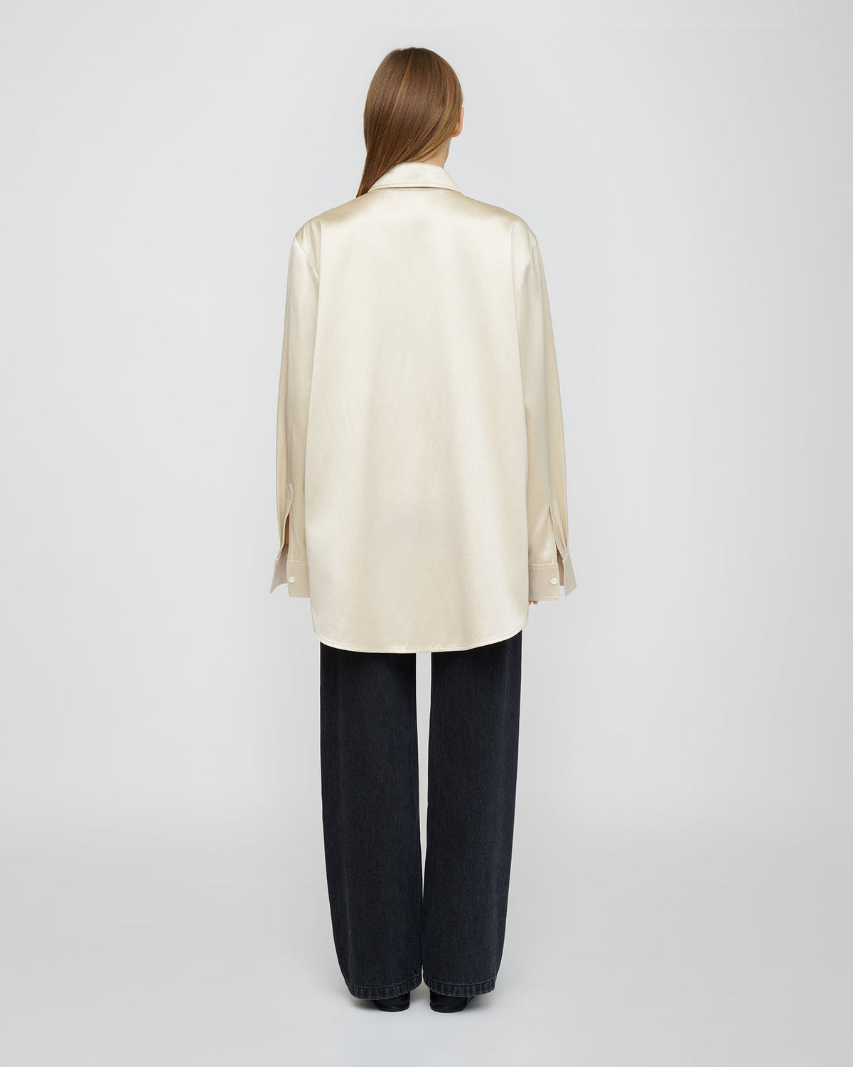 Tanis Shirt - Creme | Nanushka