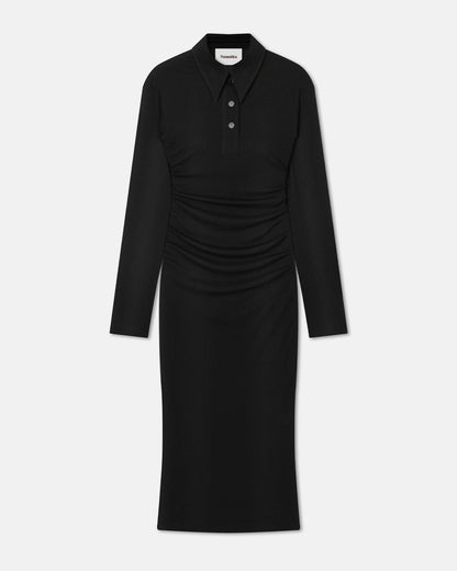 Verity Shirt dress - Black | Nanushka