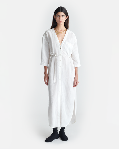 Amneris Shirt dress - White | Nanushka