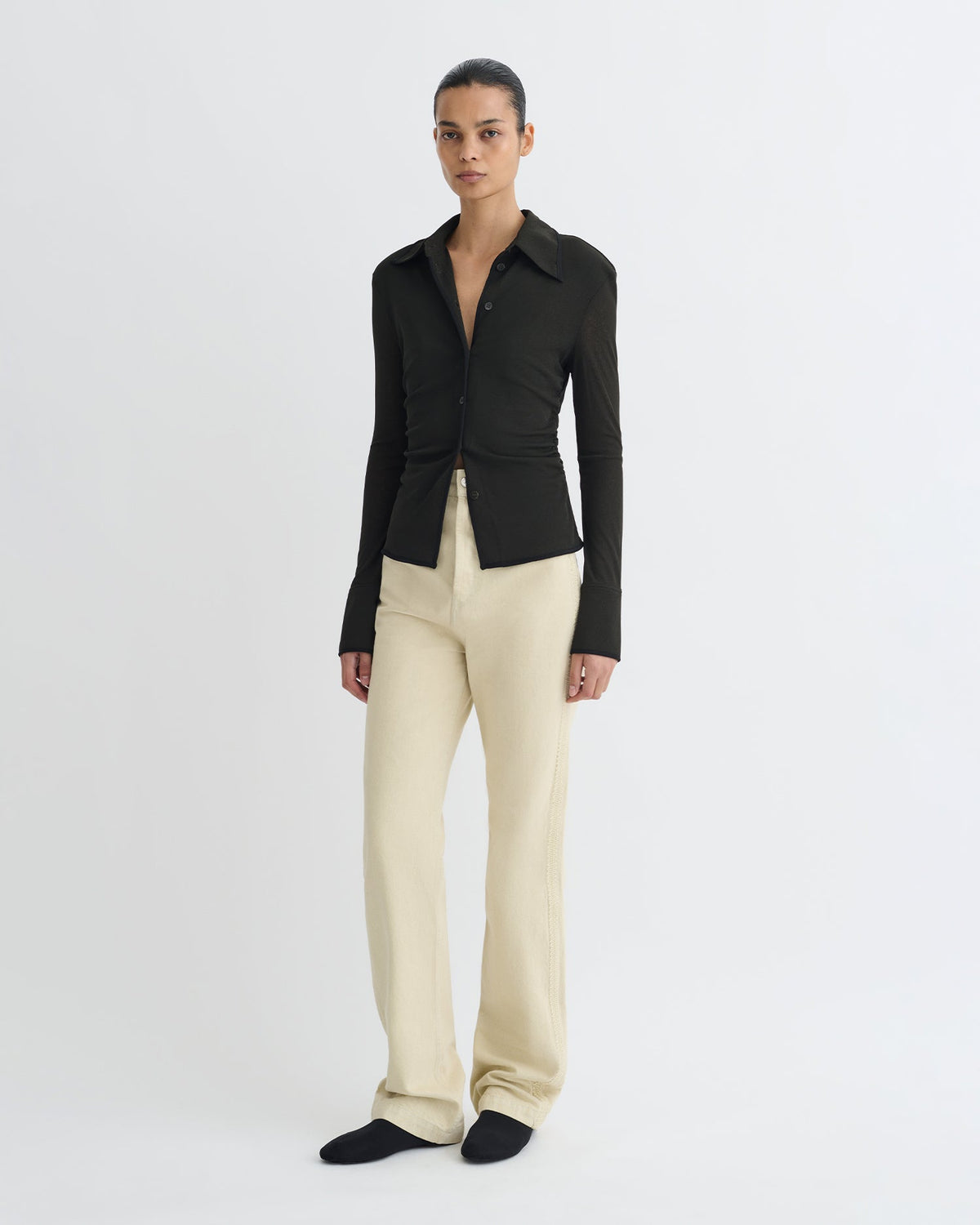 Seldes Jeans - Beige | Nanushka