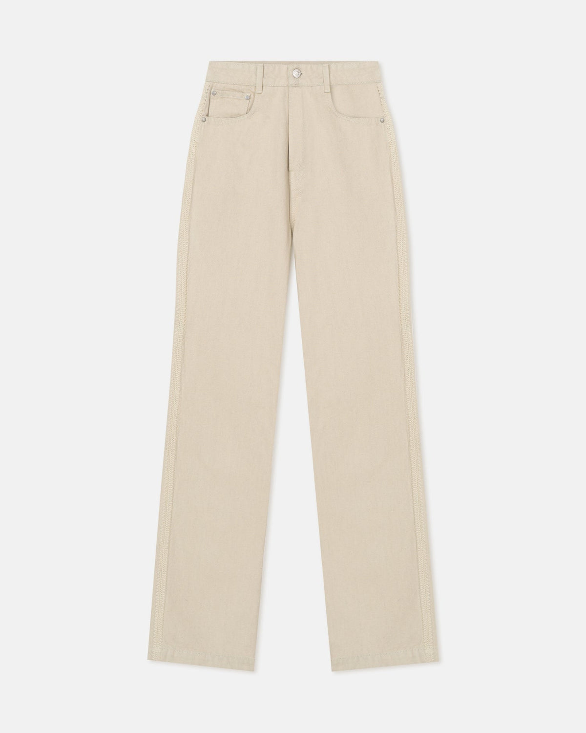 Seldes Jeans - Beige | Nanushka