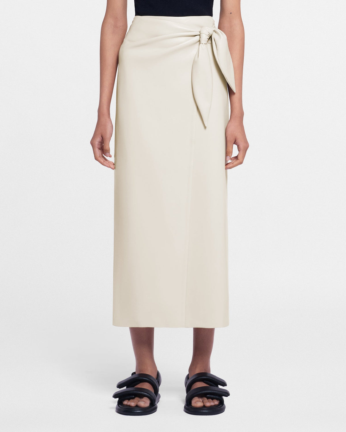 Amas Sarong skirt - Creme | Nanushka