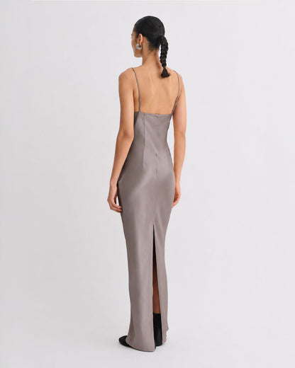 Coeus Maxi dress - Clay | Nanushka