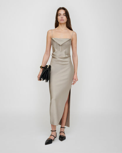 Rachana Dress - Silver | Nanushka
