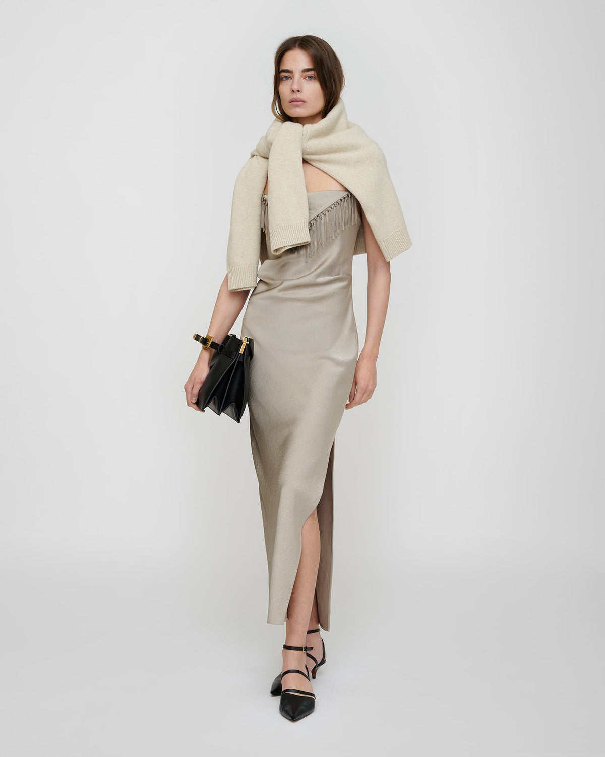 Rachana Dress - Silver | Nanushka