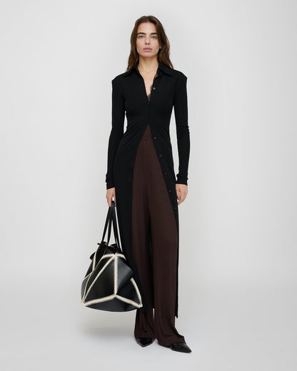Dhara Maxi dress - Black | Nanushka