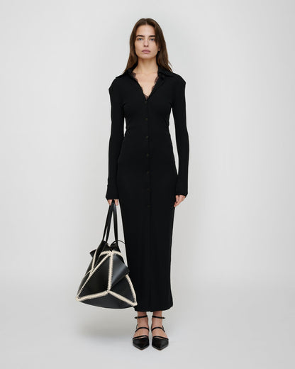 Dhara Maxi dress - Black | Nanushka