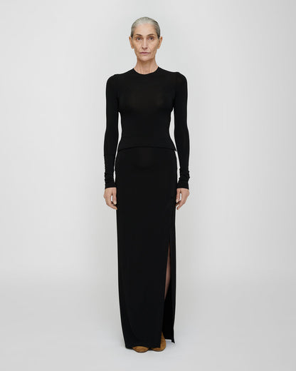 Shada Long sleeve dress - Black | Nanushka