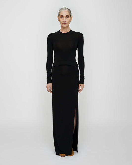 Shada Long sleeve dress - Black | Nanushka