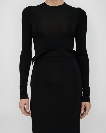 Shada Long sleeve dress - Black | Nanushka