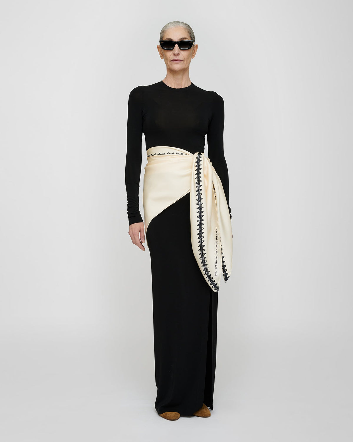 Shada Long sleeve dress - Black | Nanushka