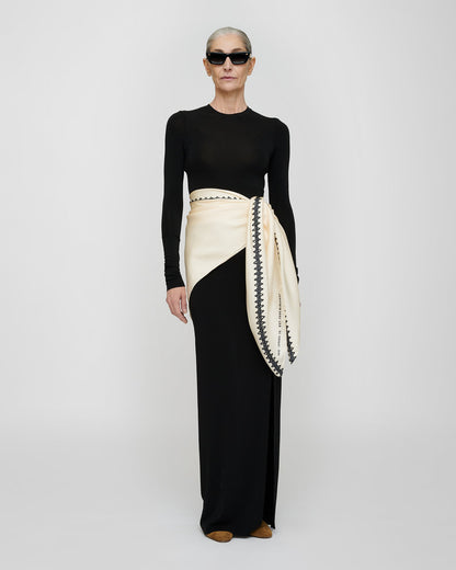 Shada Long sleeve dress - Black | Nanushka