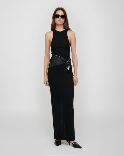 Tarla Maxi dress - Black | Nanushka