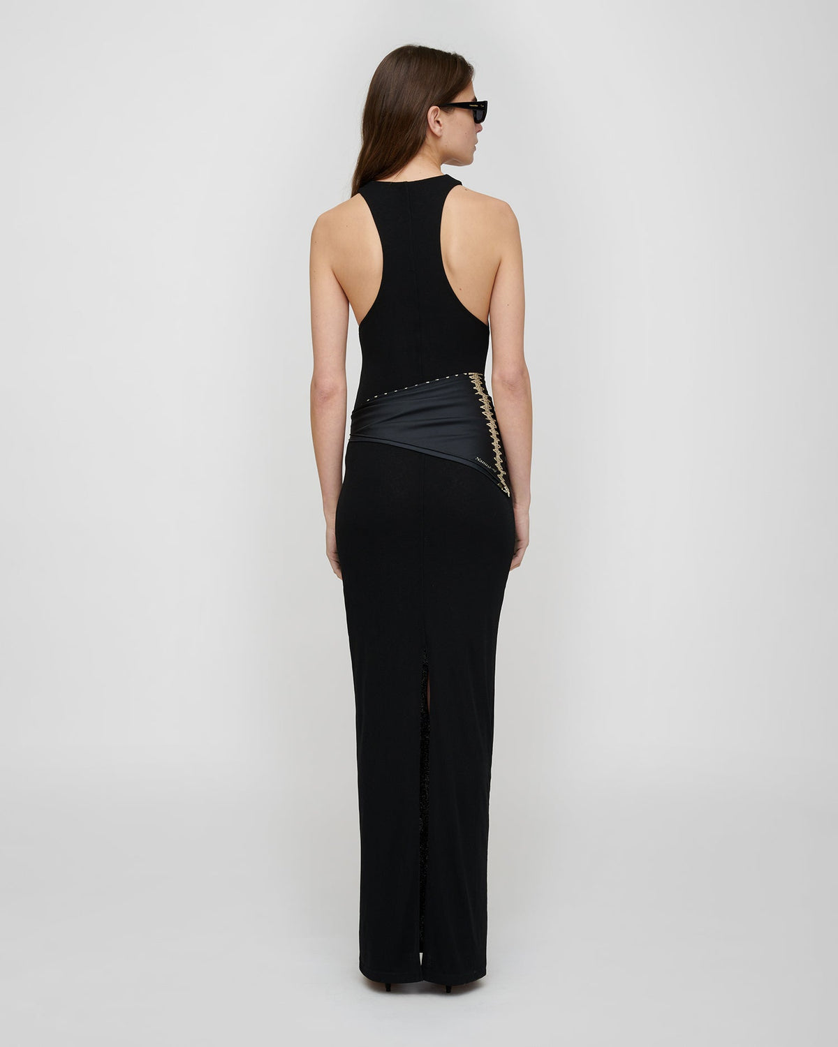 Tarla Maxi dress - Black | Nanushka
