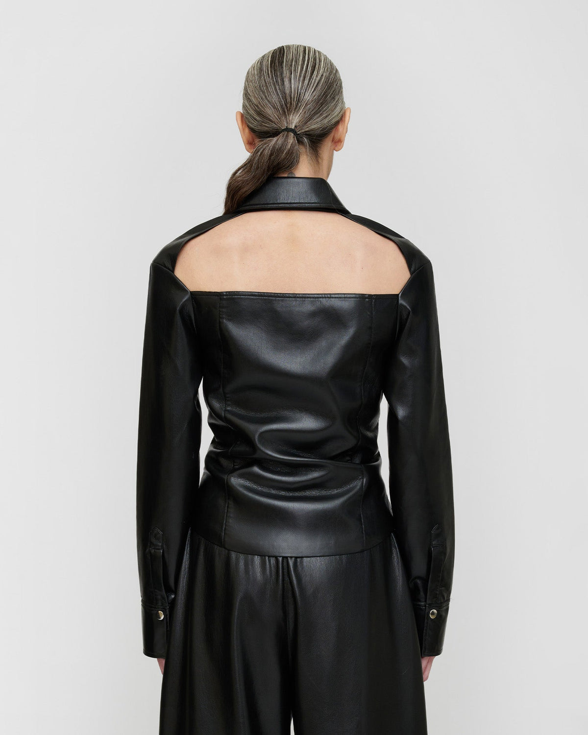 Izna Okobor ™ shirt jacket - Black | Nanushka