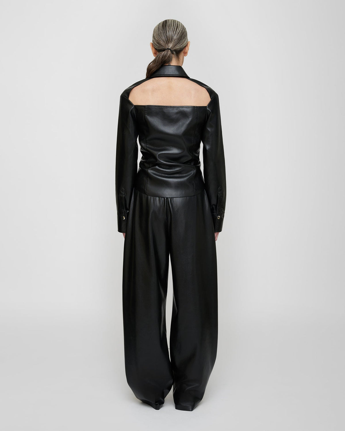 Izna Okobor ™ shirt jacket - Black | Nanushka