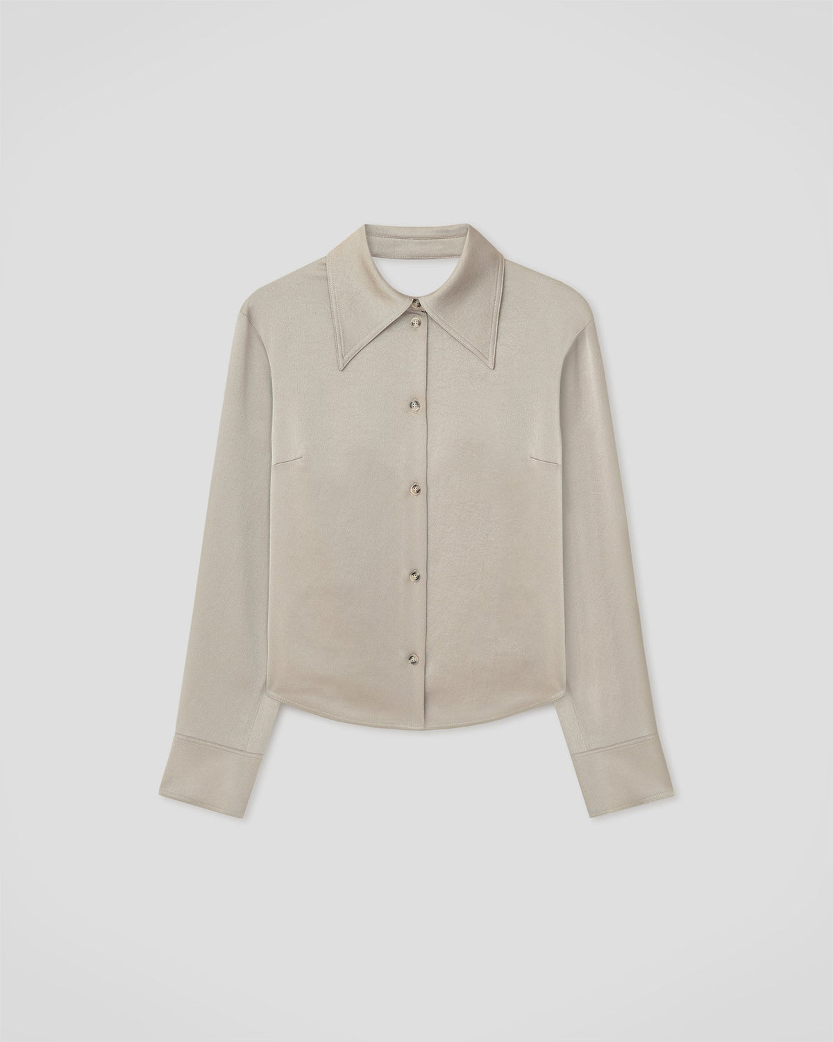Anjana Shirt - Silver | Nanushka