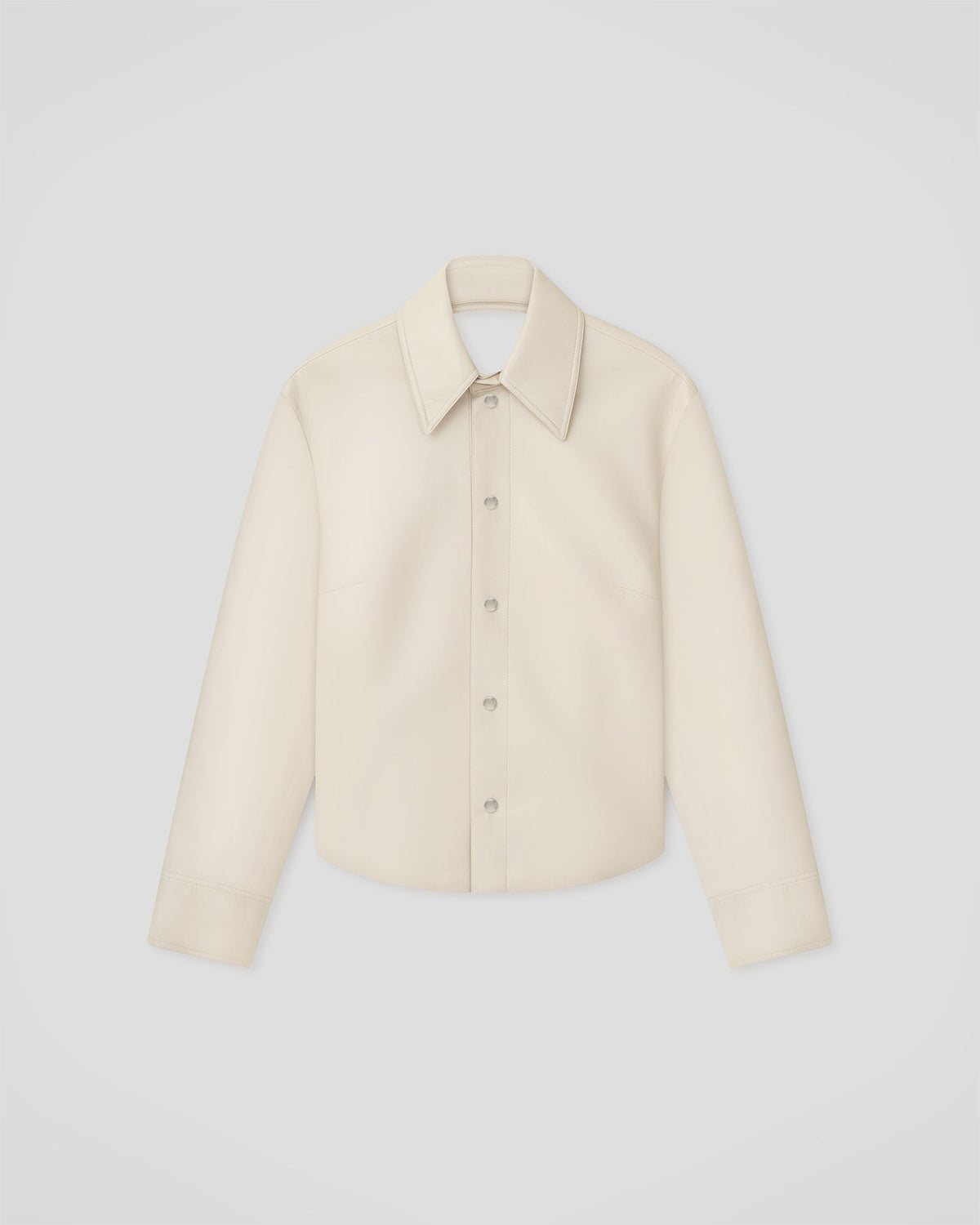Izna Okobor ™ shirt jacket - Creme | Nanushka