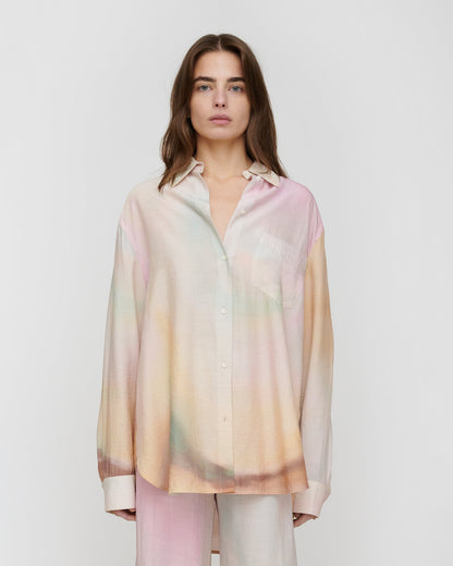 Chaska Oversized shirt - Sunrise Haze | Nanushka